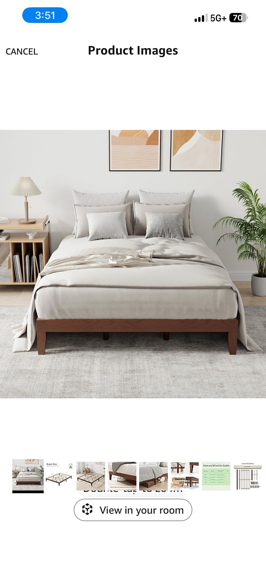 queen size bed frame