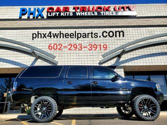 Chevy Suburban Tahoe GMC Yukon LIFT KITS WHEELS TIRES ACCESSORIES (WE FINACE)