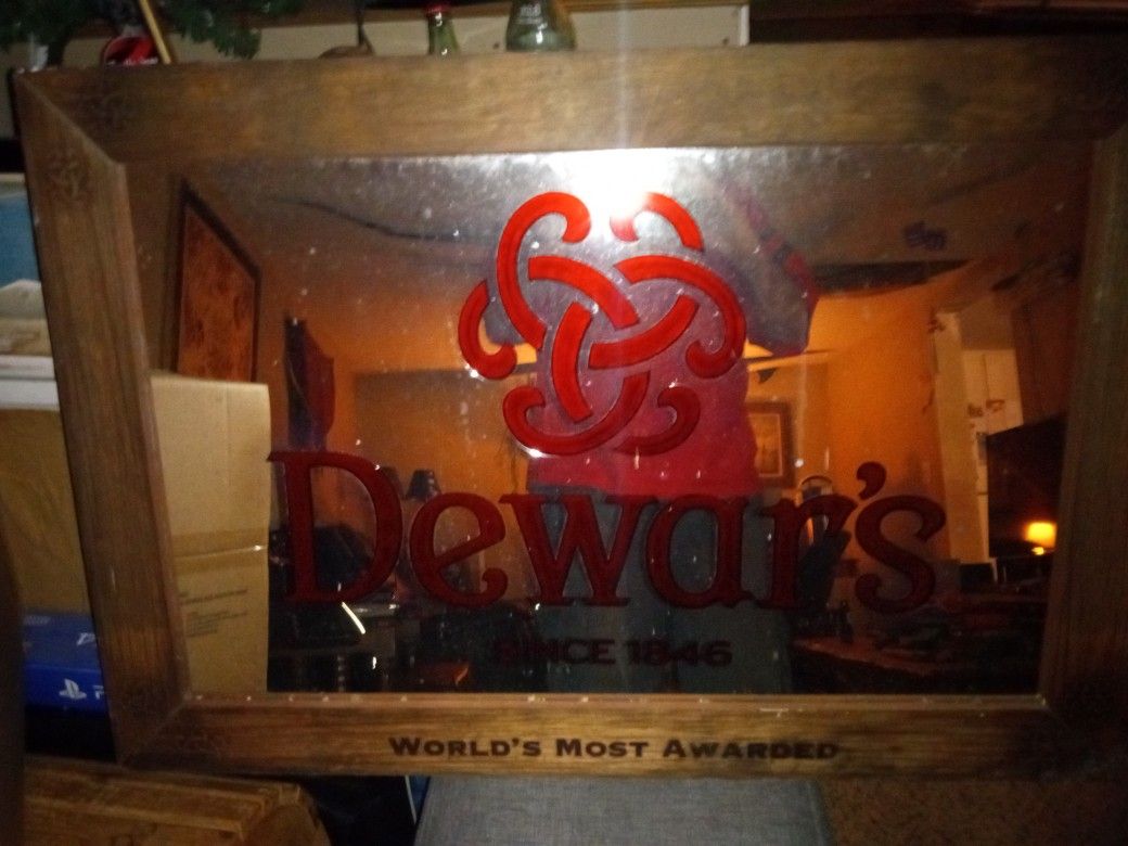 Dewar's Tribute Mirror