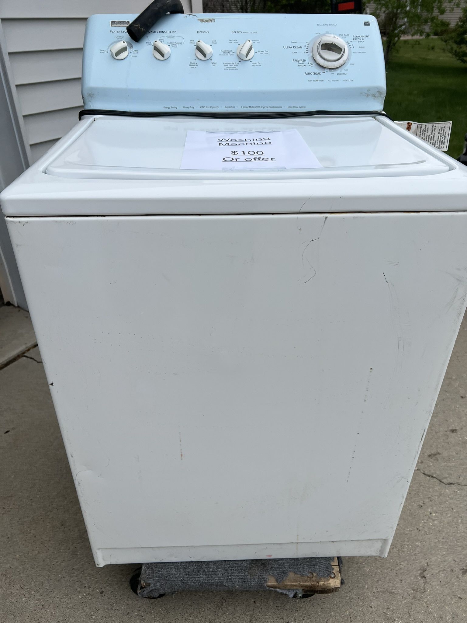 Kenmore Washing Machine