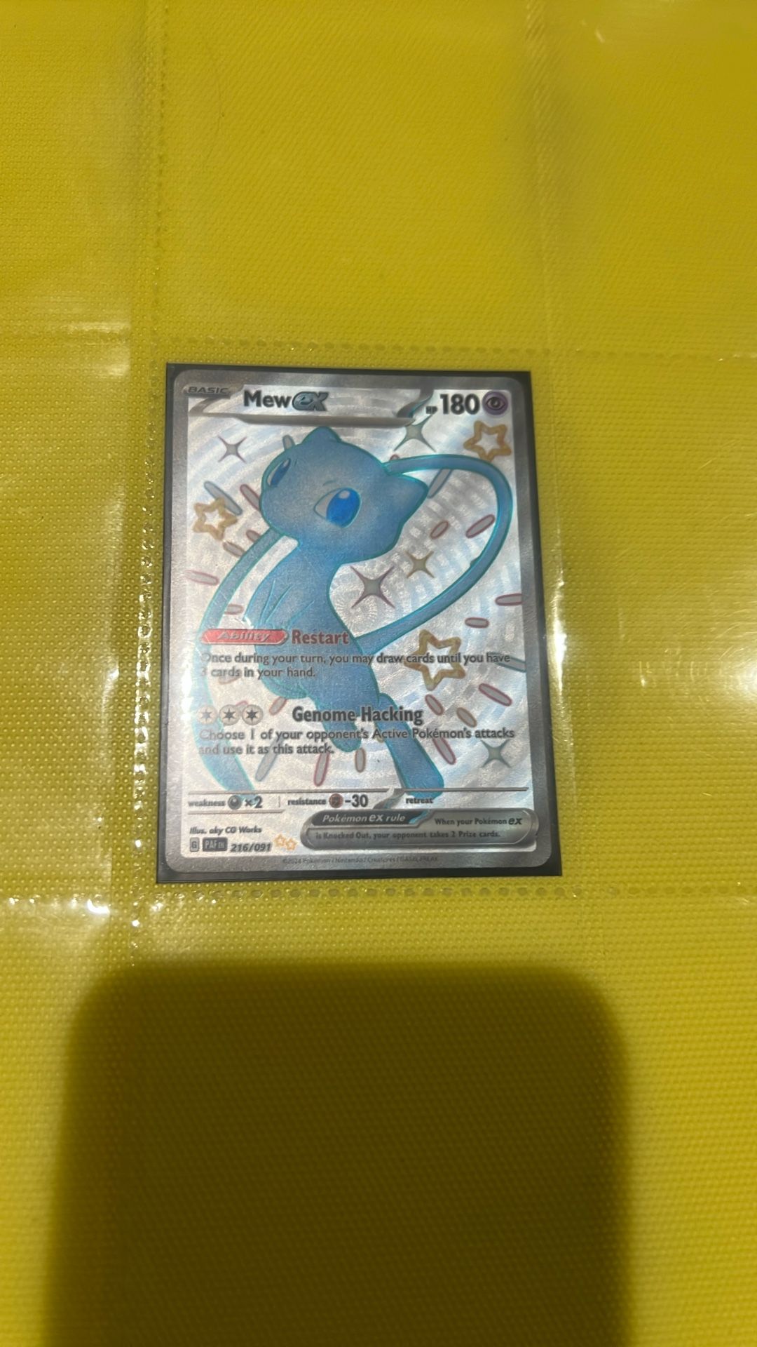 Mew Ex Shiny Pokemon