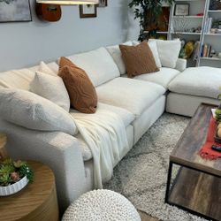 White Cloud Couch Modular Sectional Sofa 