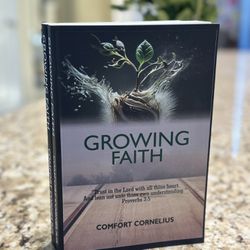 Growing Faith Book Christian Religion Bible Motivation 