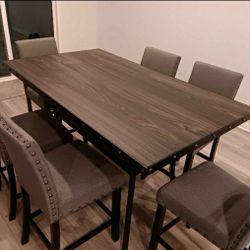 7pcs counterheight dining set