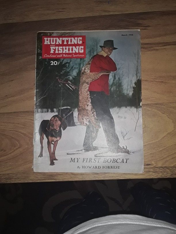 March 1948 Hunting And Fishing Magazine