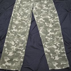 Boys Camouflage Pants