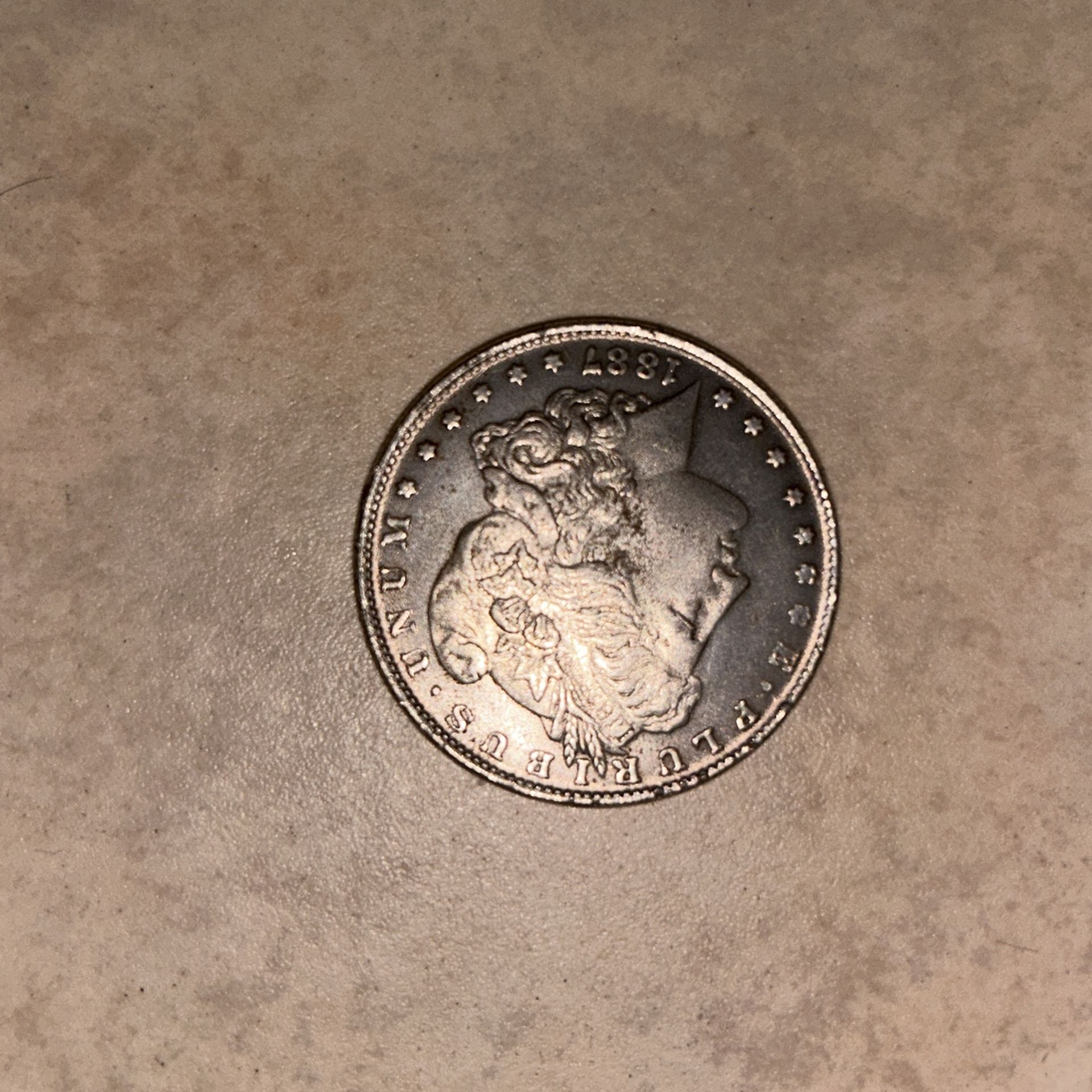 1887 Morgan Dollar 