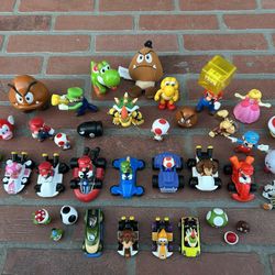 Nintendo Mario brothers And Mario kart Figures 