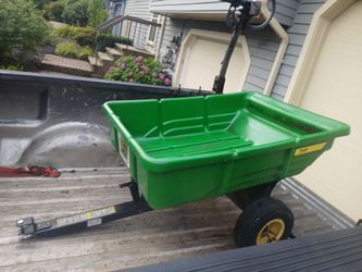 John deere dump cart