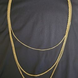 Vintage Goldette N.Y. Chain Necklace  