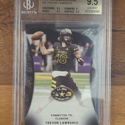 Trevor Lawrence 2018 Leaf Army All American Bowl #55