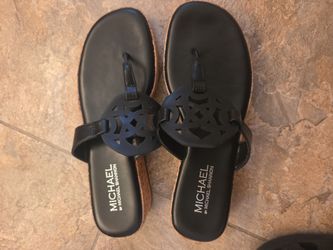 Womens Black Sandals (Michael by Michael Shannon