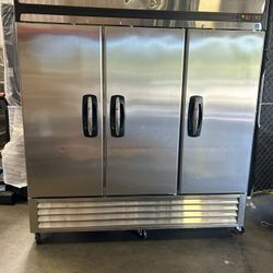 Commercial 3 Door Freezer Clearance Item Fully Functioning