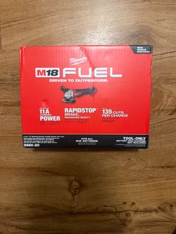 Milwaukee M18 FUEL 4-1/2"/5" Angle Grinder Tool-Only