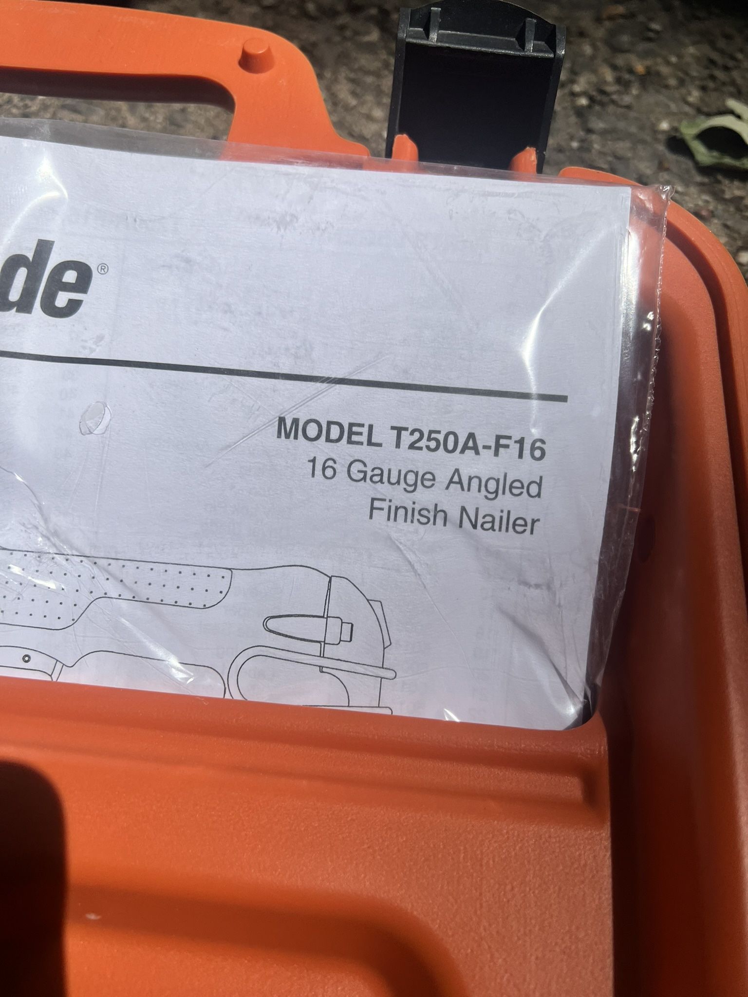 Finishing Nailer