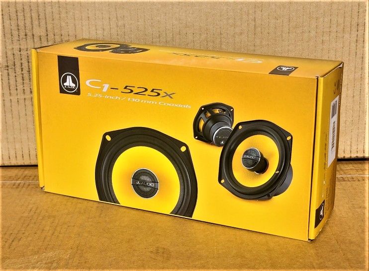 JL Audio Car Speakers Evolution C1 Series 5 1/4" 2-Way Coaxial System 225 Watts C1-525X 🚨 Payment Options Available 🚨 No Credit Needed 🚨