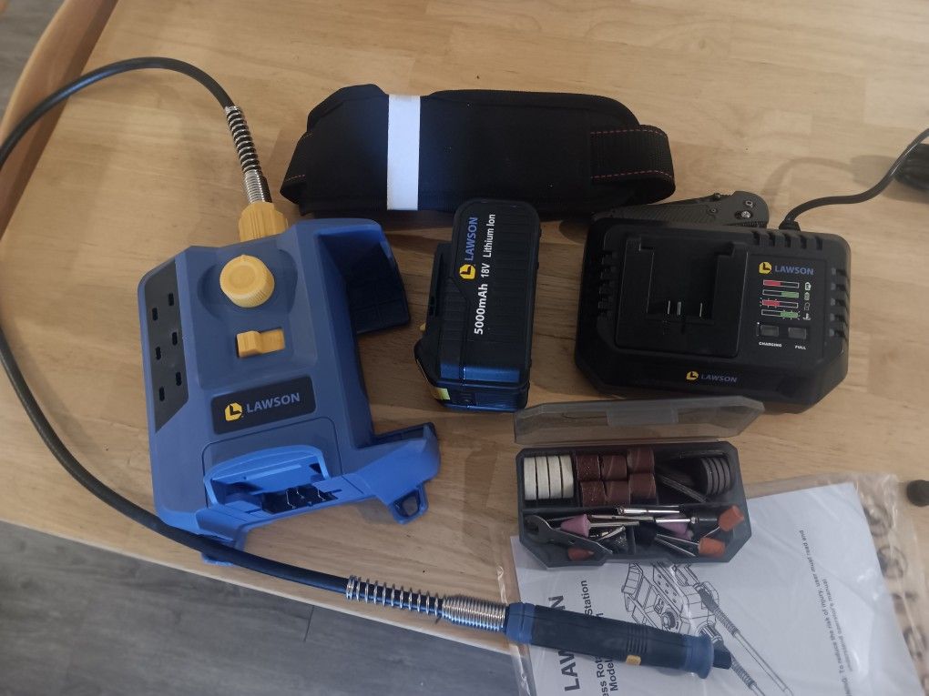 18V Cordless Rotary Tool Station Charging Bundle
