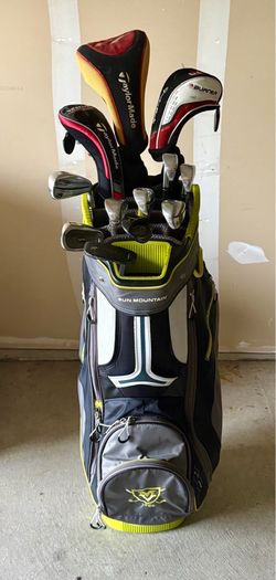 Beginner Golf Set – TaylorMade Woods, PRGR Irons, Sun Mountain Bag