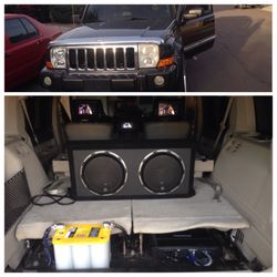 Car audio installation