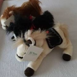 Vintage Three Wells Fargo Plush Pony's Flawless Never Handled Like New Located In Palm Springs CA 