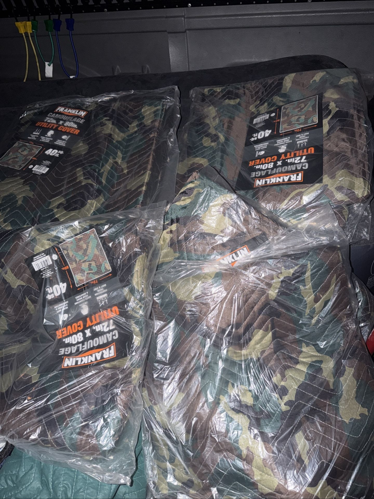 Thick 72x80 Camouflage Moving Blanket