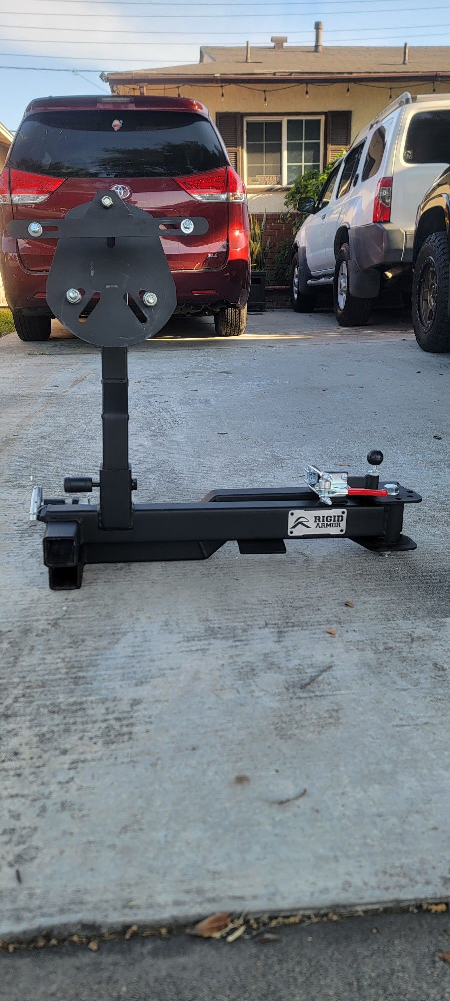 Rigid Armor Tire Hitch