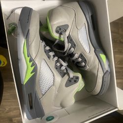 Green Bean Jordan 5s 