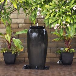 Tall Pot Vase Water Feature