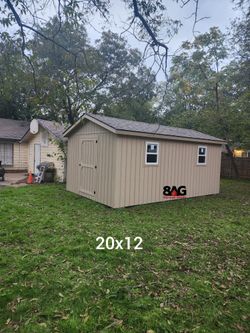 20x12 Storage Shed 