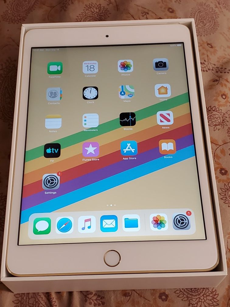 iPad mini 3 brand new iCloud unlocked