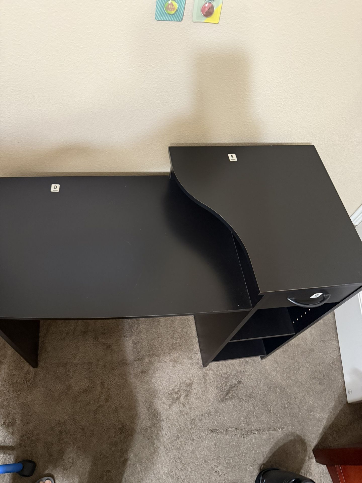 Black Desk Table