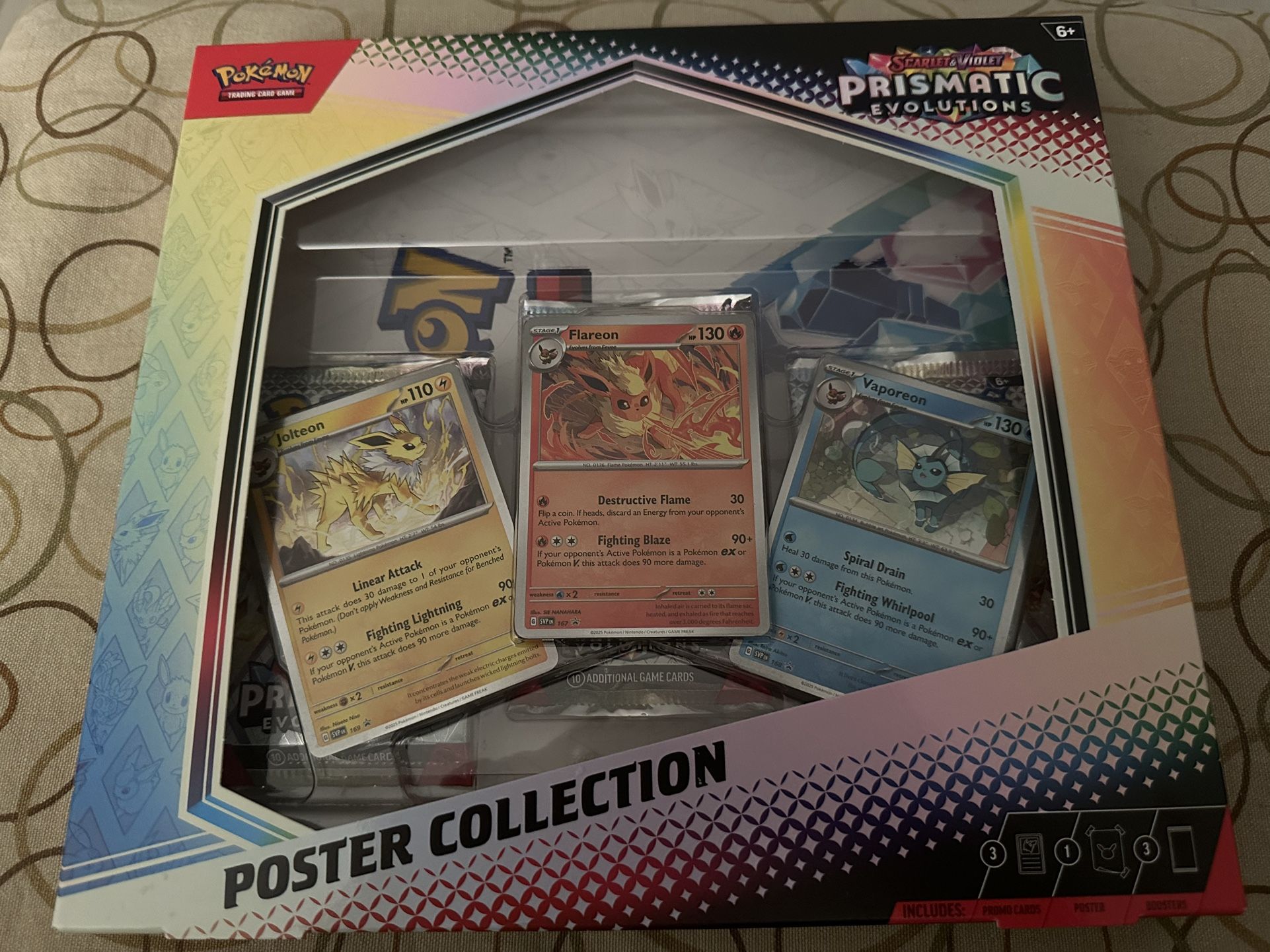 Pokemon Prismatic Evolutions Poster Collection