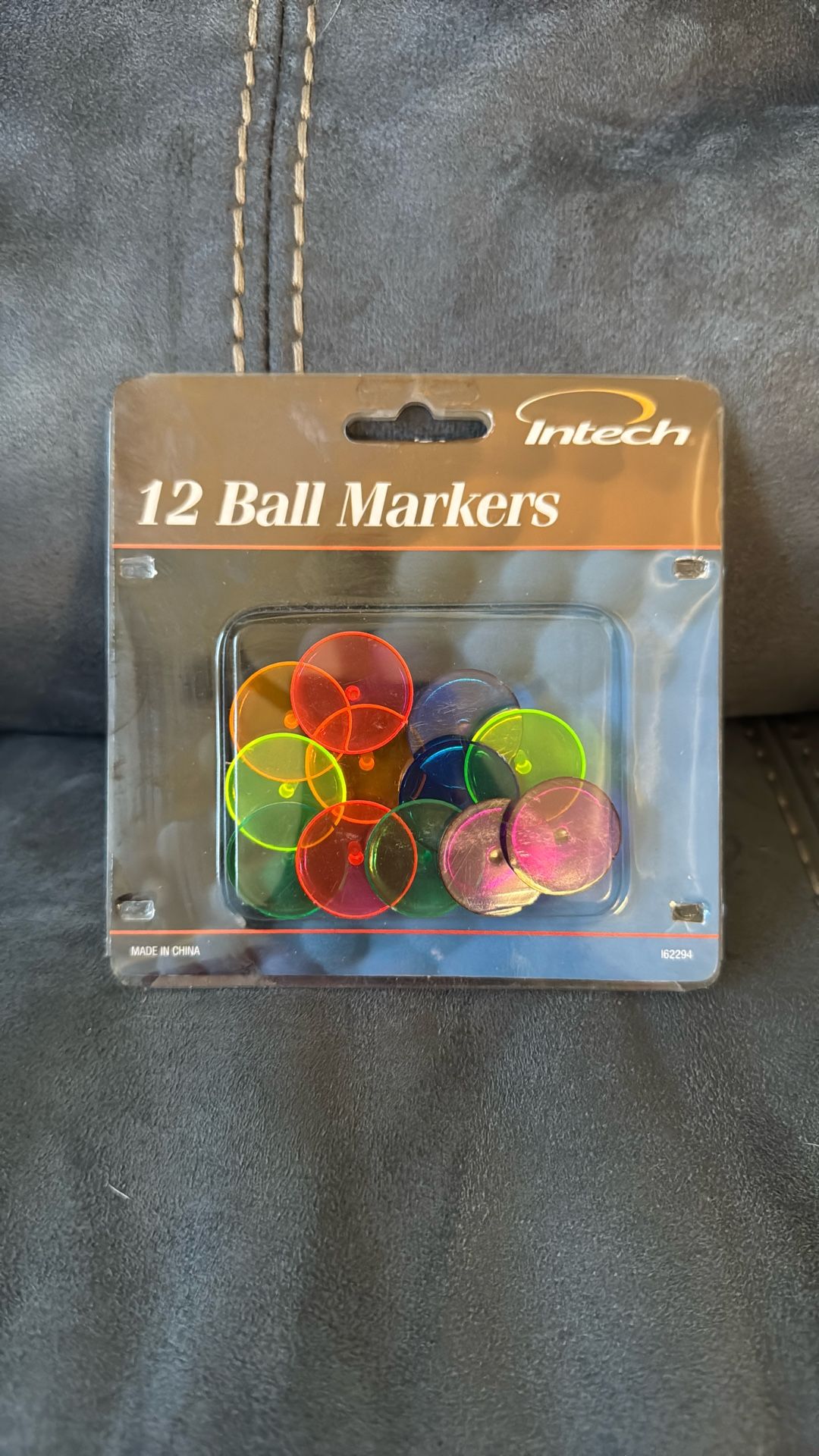 New Intech 12 Golf Ball Markers