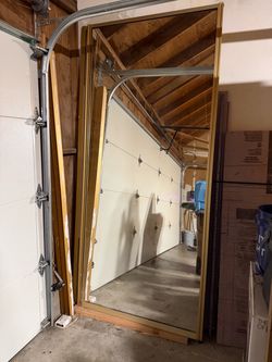 Gold Framed Closet Doors or Wall Mirrors