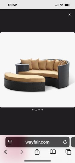 Outdoor Patio Wicker Daybed $ 450 obo