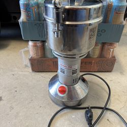 Molino Eléctrico De Alta Velocidad, Acero Inoxidable 