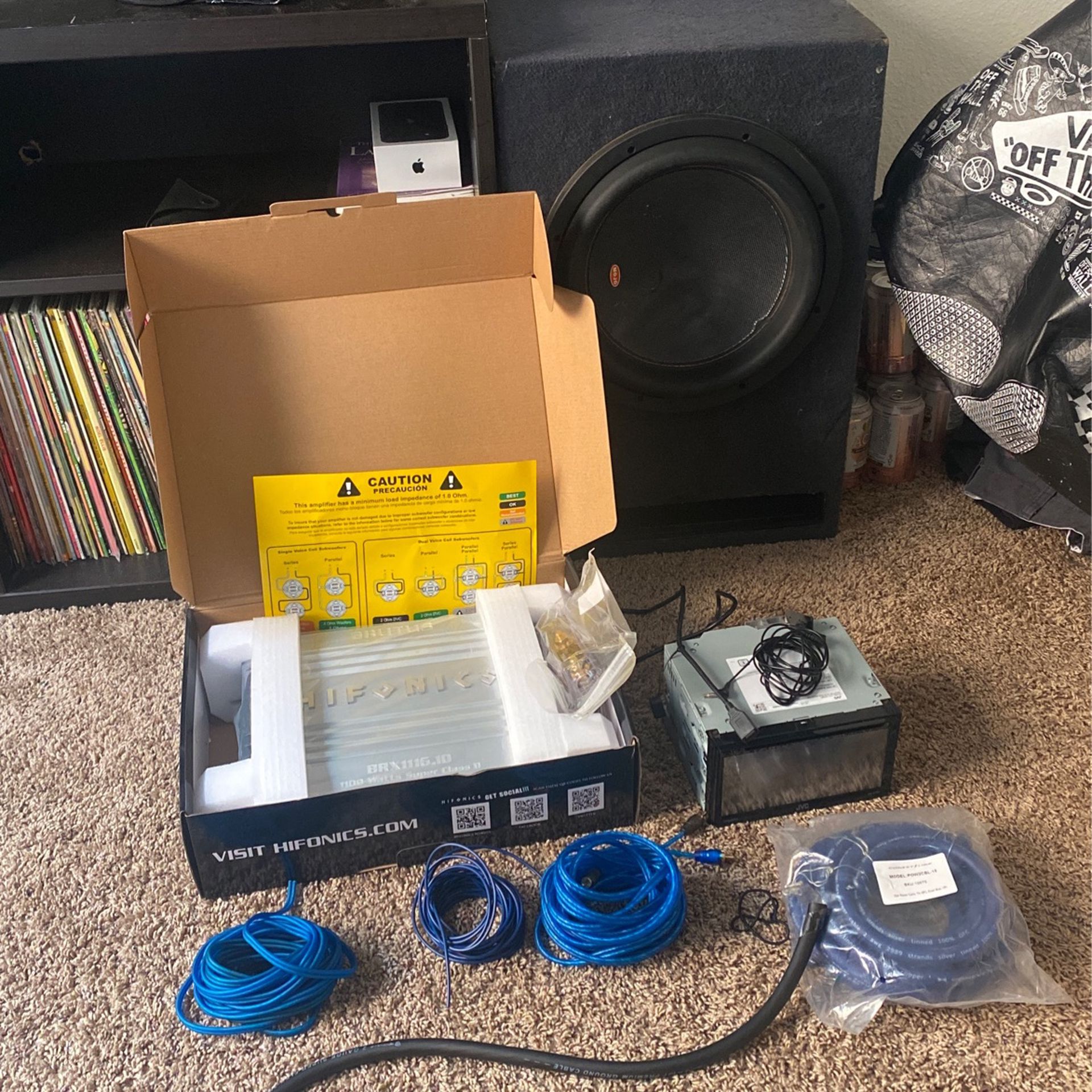 Hi Powered Car Audio System (Complete)