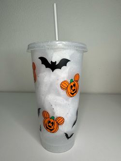 Halloween Pumpkin Mickey Cup