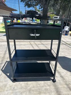 Carrito de salón de belleza