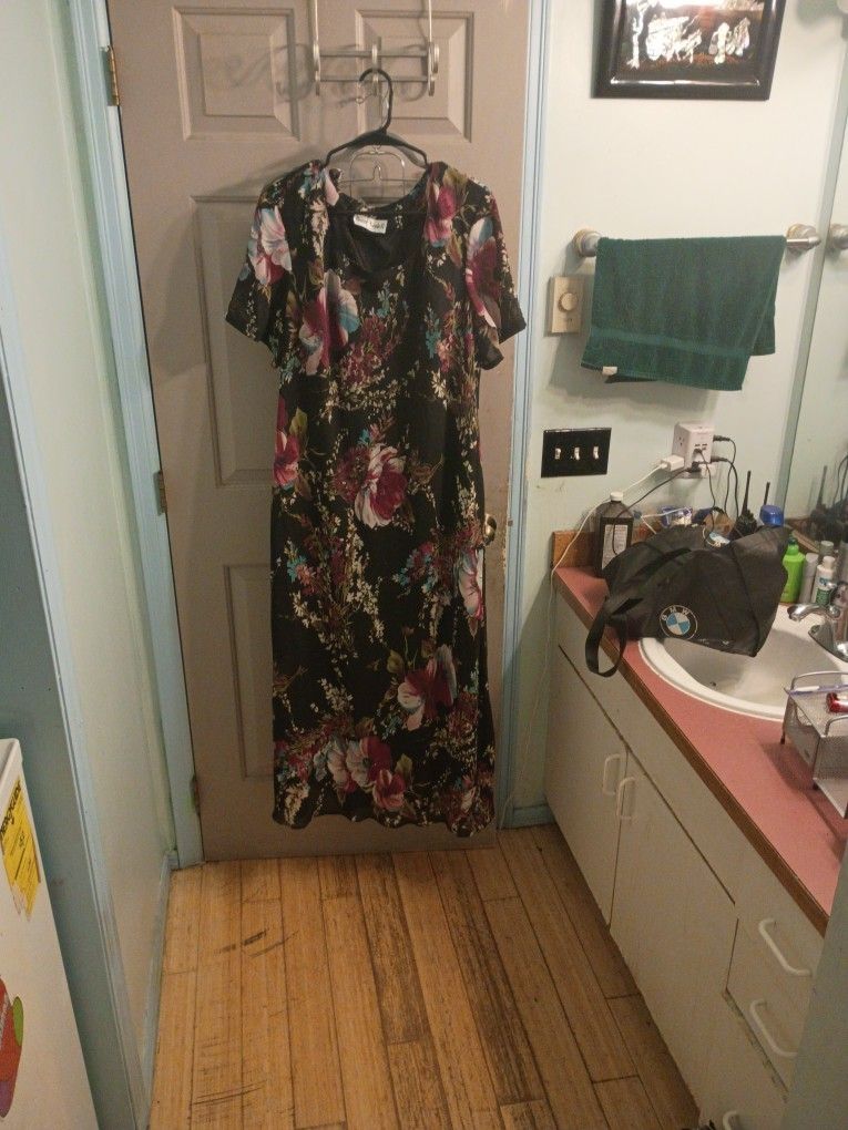 Ronni Nicole II By Ouida Dress Size 2x Vintage 0010