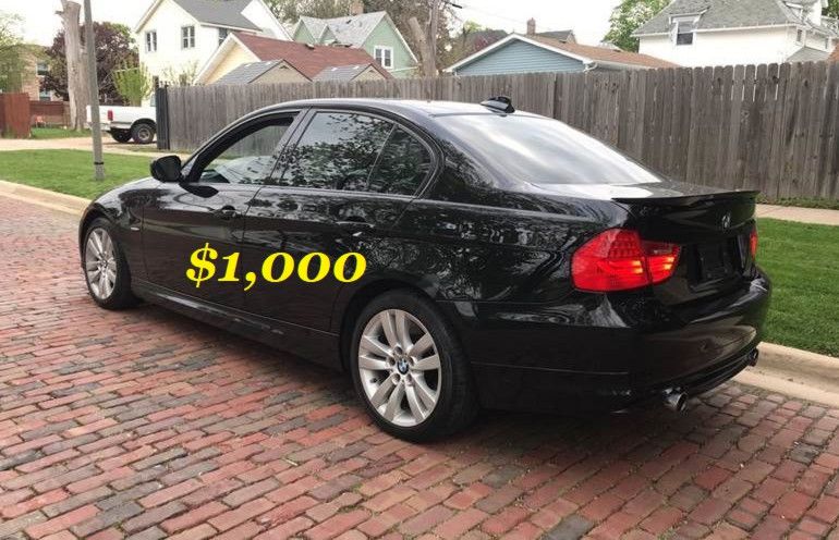 $1,OOO URGENT For sale 2009 BMW 3 Series AWD 335i xDrive 4dr Sedan very clean condition