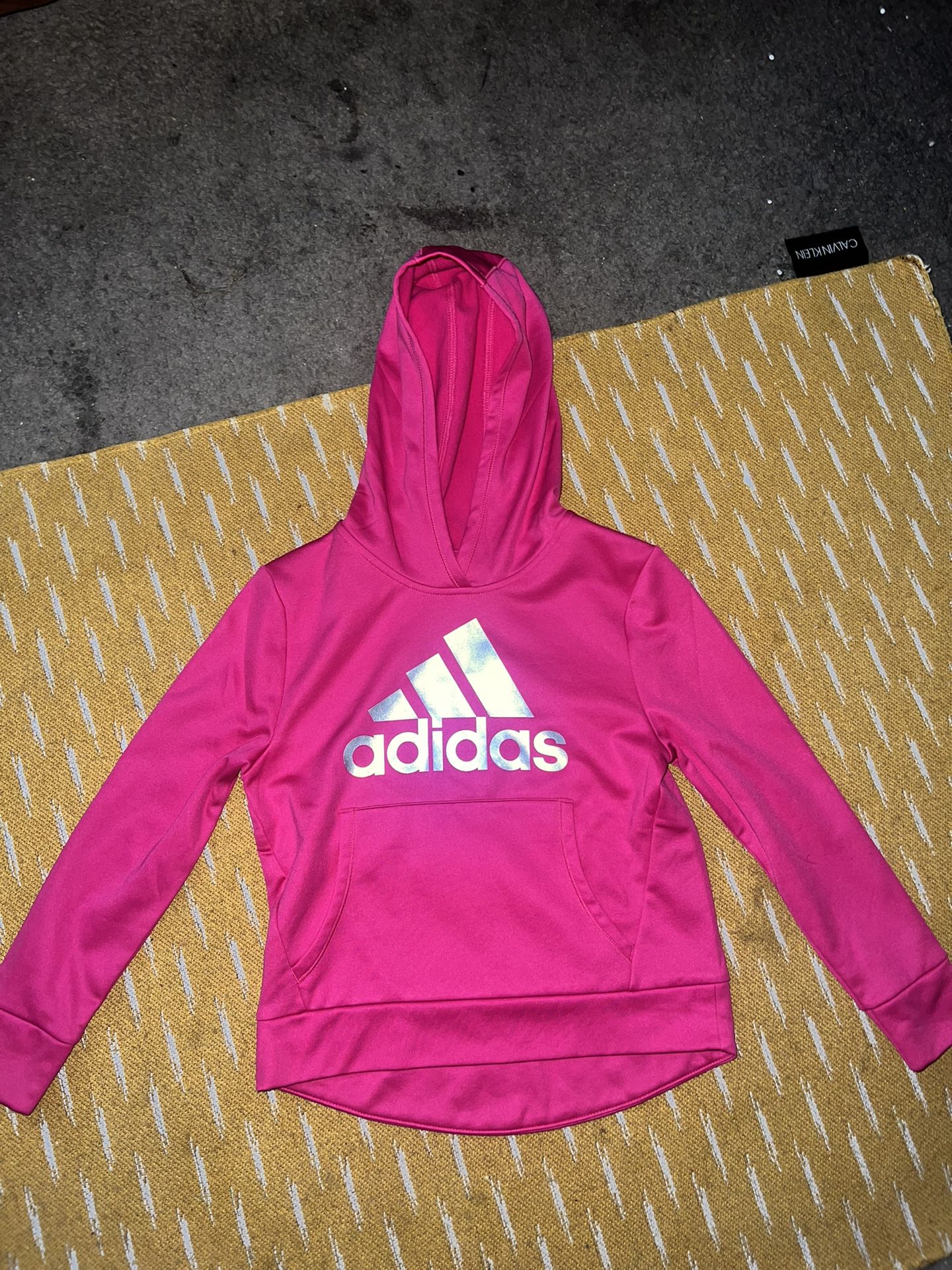 Girls Adidas Sweater Pink  10/12 Worn Once $5