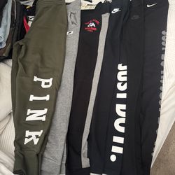 Nike/Pink Leggings and Sweats