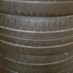 Set Of Big O 225/60/17 Tires