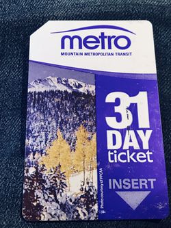 31 Day Ticket! Unlimited Rides! Thumbnail