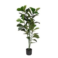 Decor 47-in Green Indoor/Outdoor Floor Fiddle Leaf Artificial Tree