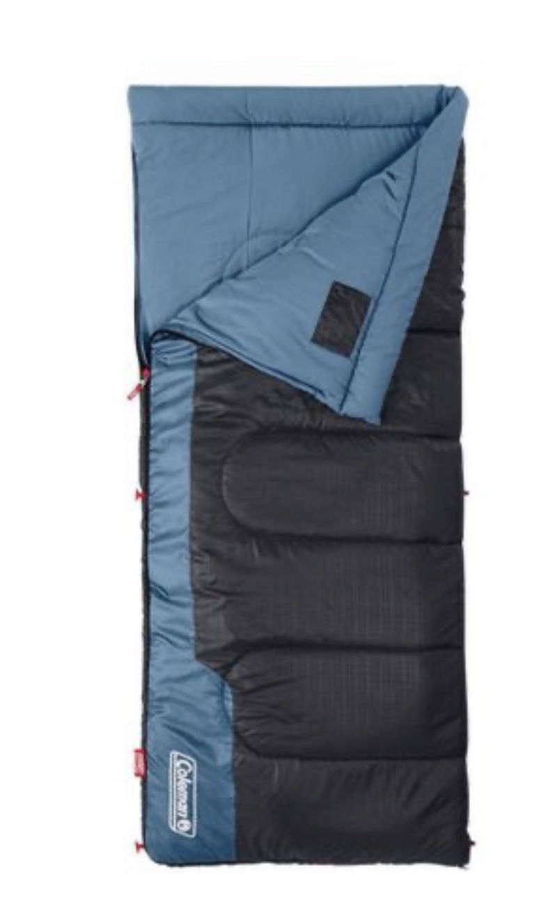 Coleman 50 Degree Sleeping Bag, Up To 5’ 11” Tall