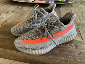 adidas Mens Yeezy Boost 350 V2 Reflective GW1229 Beluga