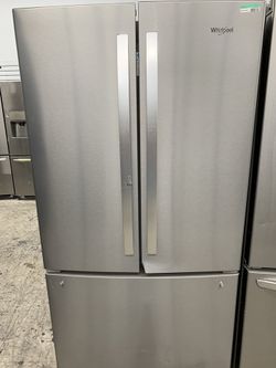 Whirlpool French door stainless steel