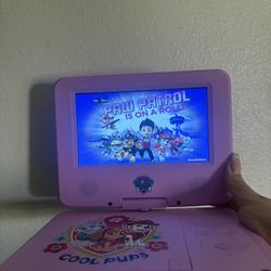 Portable DVD player With CD Case And CD’s